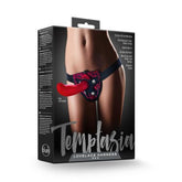 Temptasia - Lovelace Verstelbaar Harnas Met Bullet Vibrator - Rood - PlayForFun